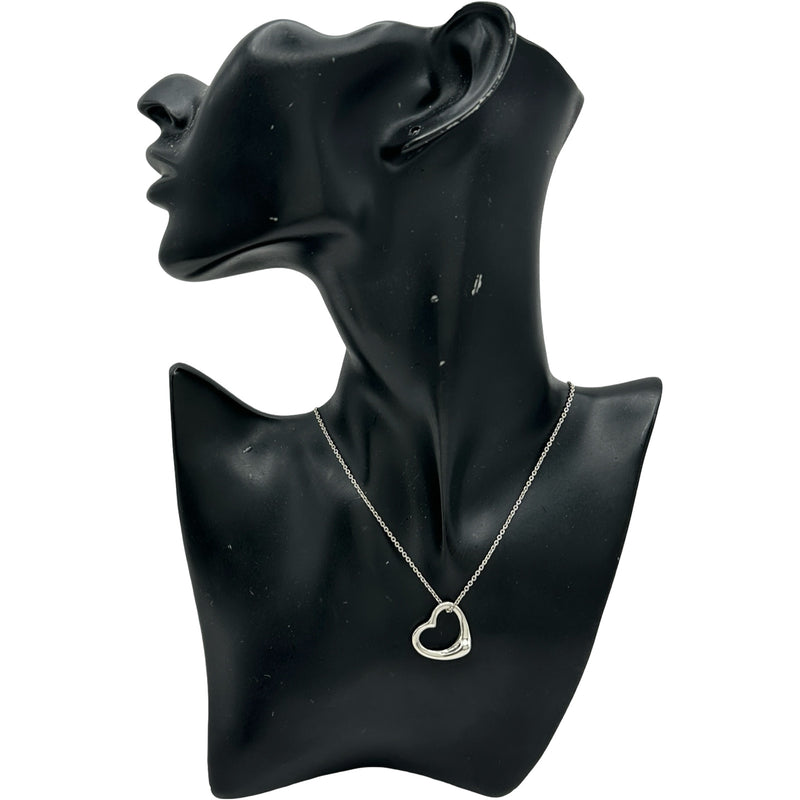 ティファニー TIFFANY＆CO オープンハートネックレス シルバー 925