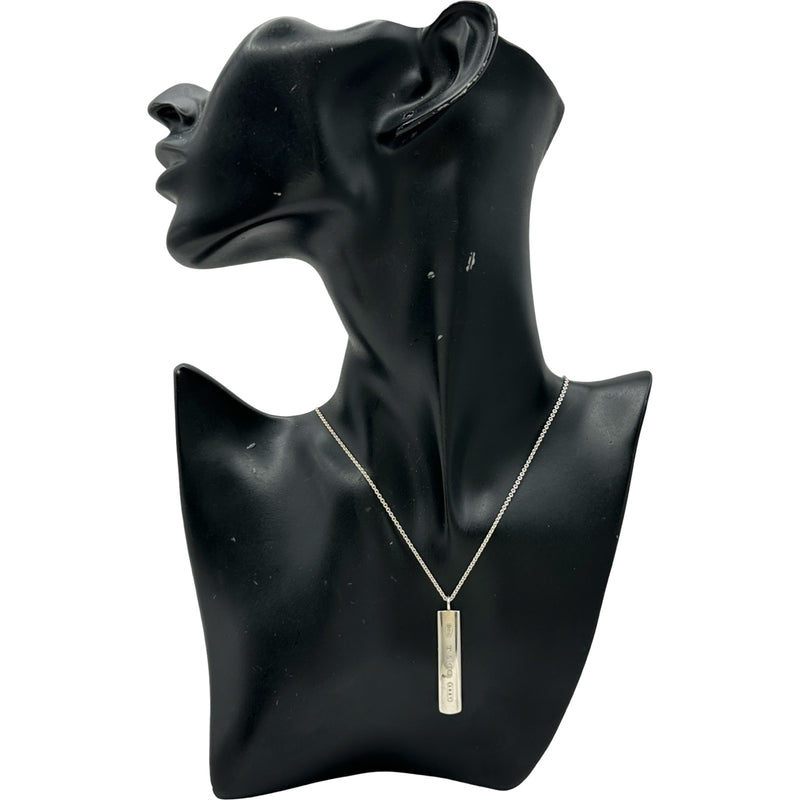 ティファニー TIFFANY＆CO 1837プレートネックレス シルバー 925
