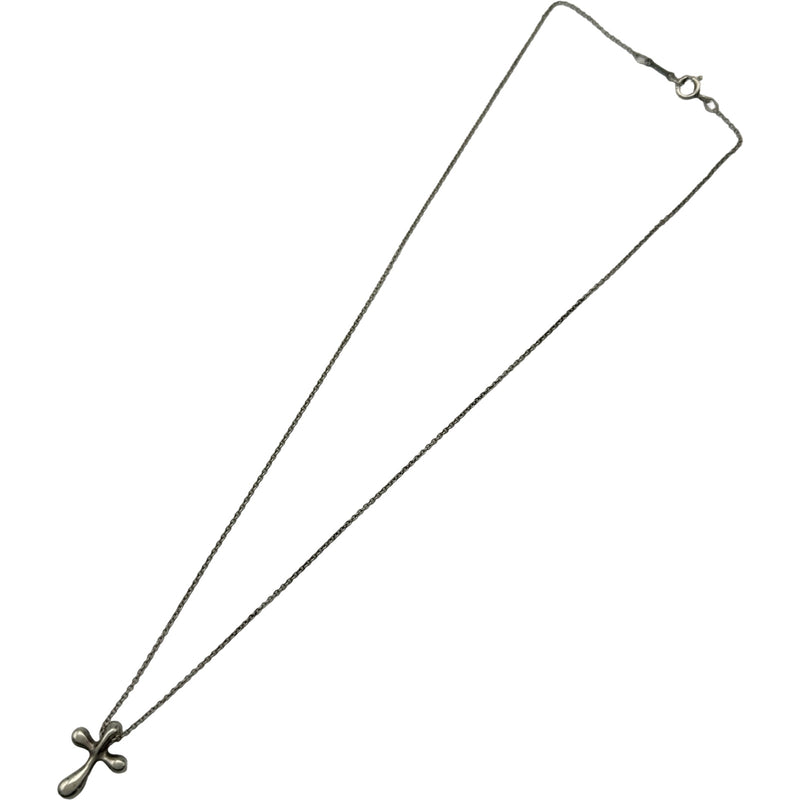 ティファニー TIFFANY＆CO スモールクロスネックレス シルバー 925