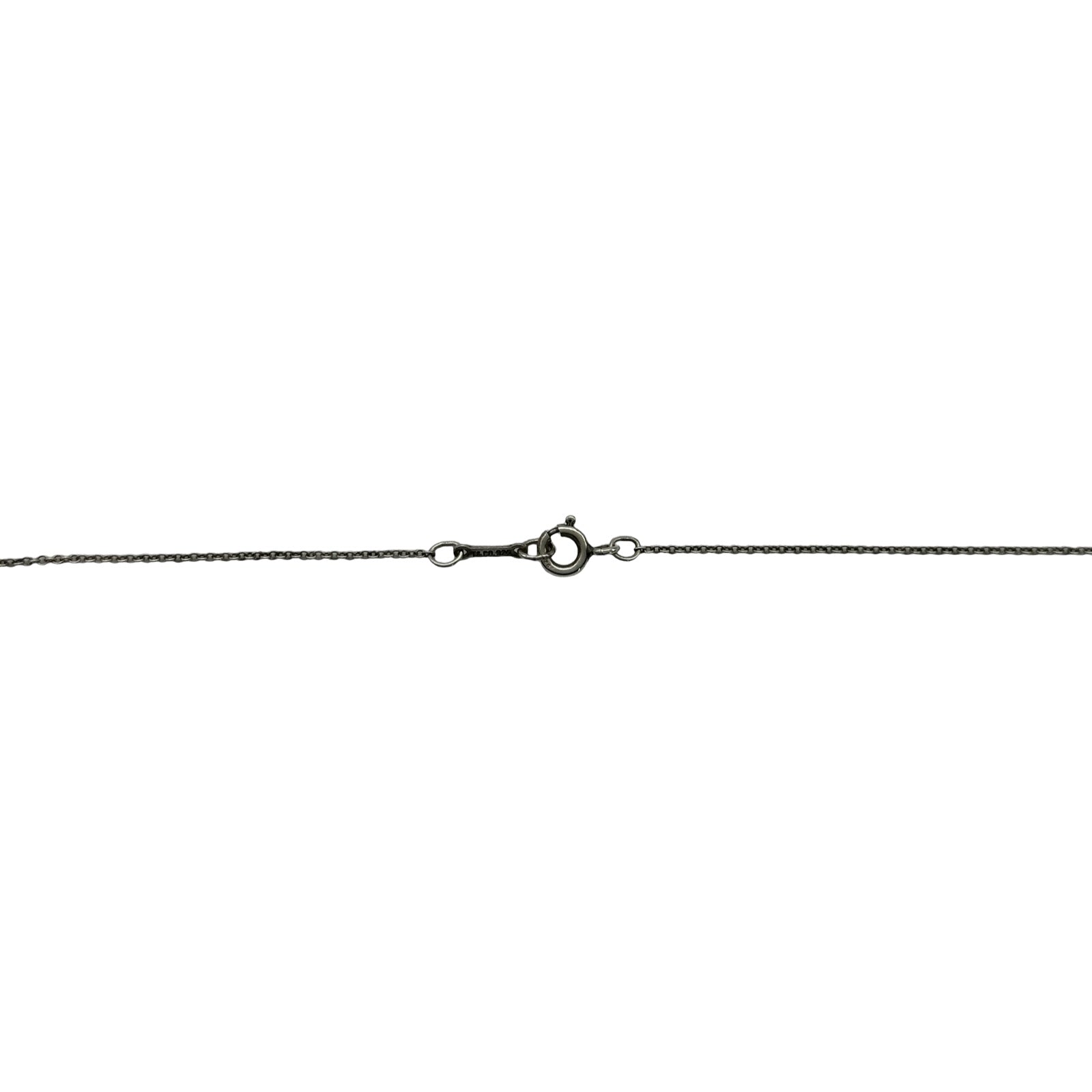 ティファニー TIFFANY＆CO スモールクロスネックレス シルバー 925