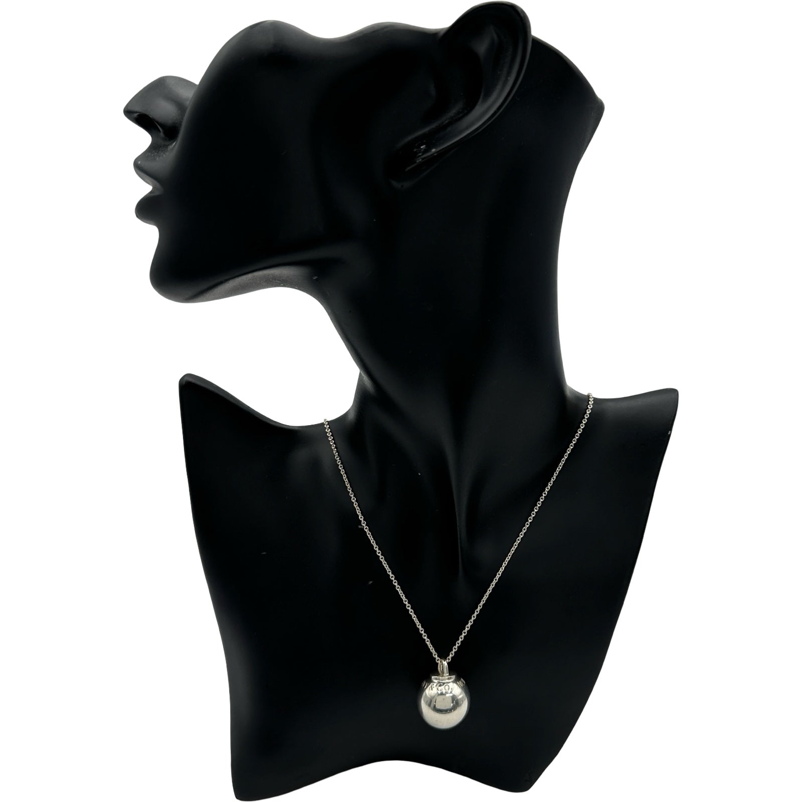 ティファニー TIFFANY＆CO ハードウェアボールネックレス シルバー 