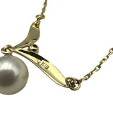 ミキモト MIKIMOTO ネックレス ゴールド K18/ダイヤモンド/パール ジュエリー