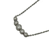 ティファニー TIFFANY＆CO ジャズ グラジュエイテッド ネックレス プラチナ Pt950 ダイヤモンド ジュエリー
