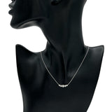 ティファニー TIFFANY＆CO ジャズ グラジュエイテッド ネックレス プラチナ Pt950 ダイヤモンド ジュエリー