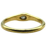 ティファニー TIFFANY＆CO ペアシェイプドロップリング ゴールド 750/ダイヤモンド ジュエリー