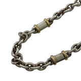 ティファニー TIFFANY＆CO マイクロネックレス シルバー /ゴールド 925/750 ジュエリー