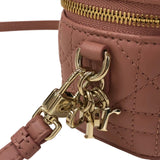 クリスチャン・ディオール Christian Dior レディディオール マイクロバニティバッグ S09180NMJ ピンク カナージュラム レディース ショルダーバッグ