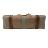 クロエ Chloe ウッディミディアムトートバッグ CHC23AS397L17275 ベージュ リネンキャンバス×カーフスキン レディース トートバッグ