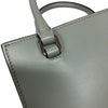 プラダ PRADA トライアングルミニトートバッグ 1BA333 ミントグリーン シルバー金具 ソフトカーフ レディース ショルダーバッグ