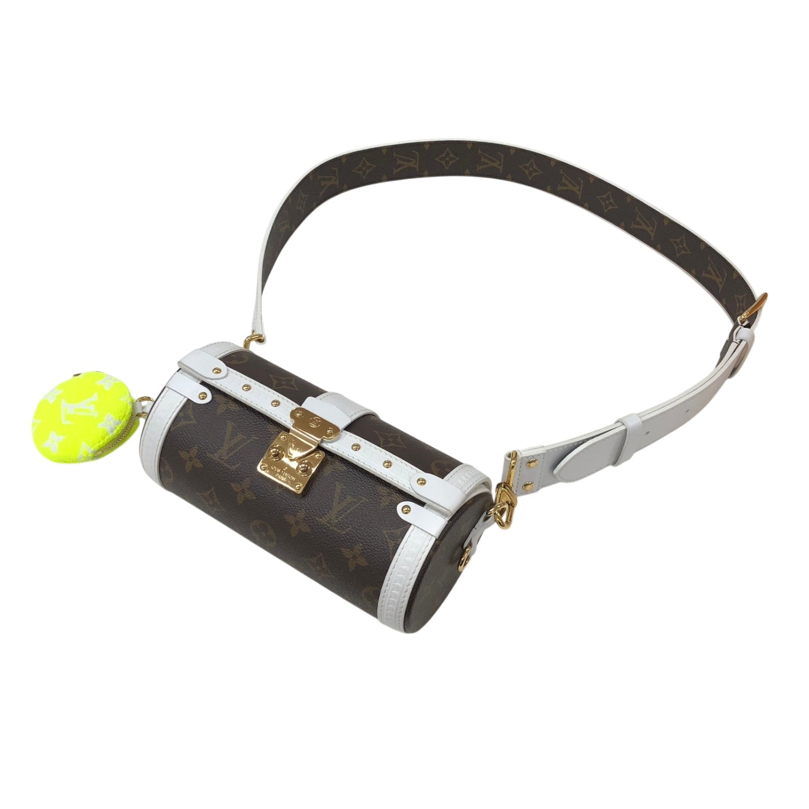 ルイ・ヴィトン LOUIS VUITTON パピヨントランク M81485 ブラウン モノグラム/LVマッチ レディース ショルダーバッグ ルイ・ヴィトン LOUIS VUITTON パピヨントランク M81485 ブラウン