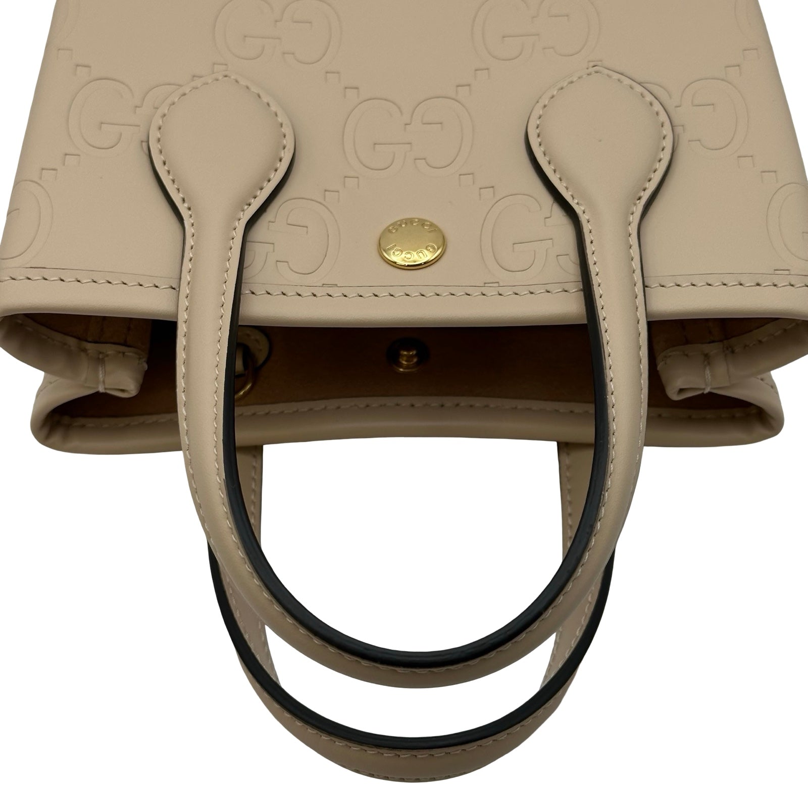 グッチ GUCCI GGスーパーミニバッグ 790133 ベージュ レザー レディース ショルダーバッグ グッチ GUCCI GGスーパーミニバッグ 790133 ベージュ レザー
