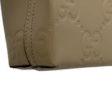 グッチ GUCCI GGスーパーミニバッグ 790133 ベージュ レザー レディース ショルダーバッグ
