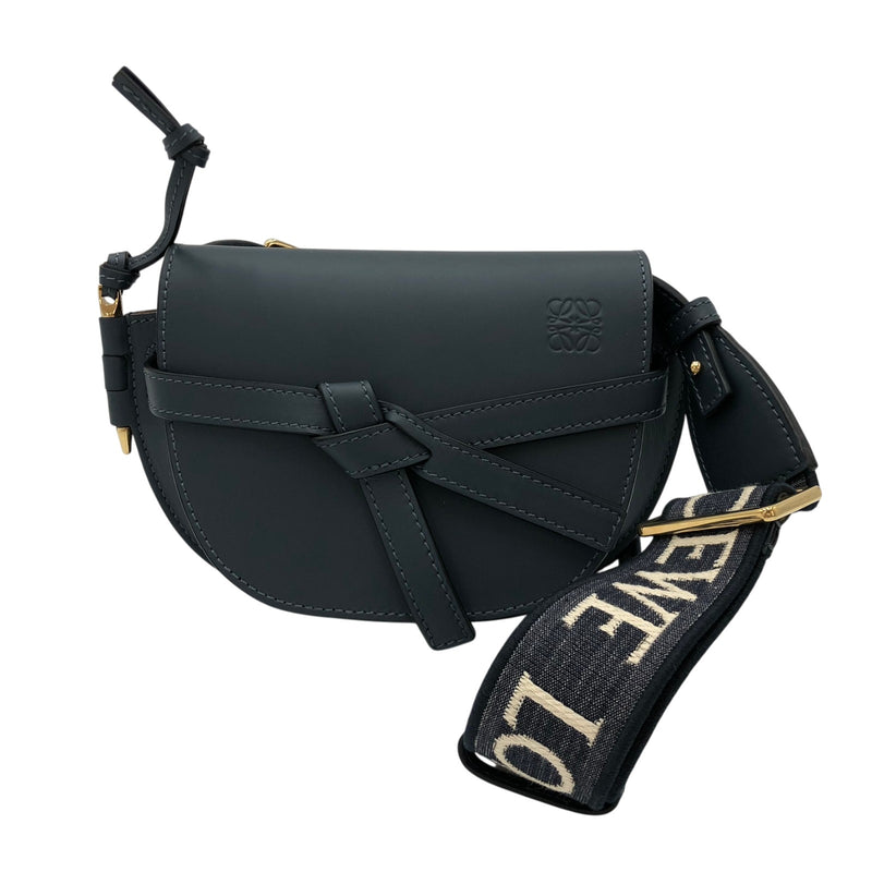 ロエベ ボディバッグ　LOEWE ショルダーバッグ ロエベ LOEWE ゲートデュアルバッグミニ A650N46X13 オキシブルー