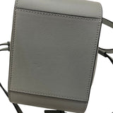 ロエベ LOEWE ハンモック ドローストリングミニ 314.30.V070 グレー ゴールド金具 ペプルカーフ レディース ショルダーバッグ