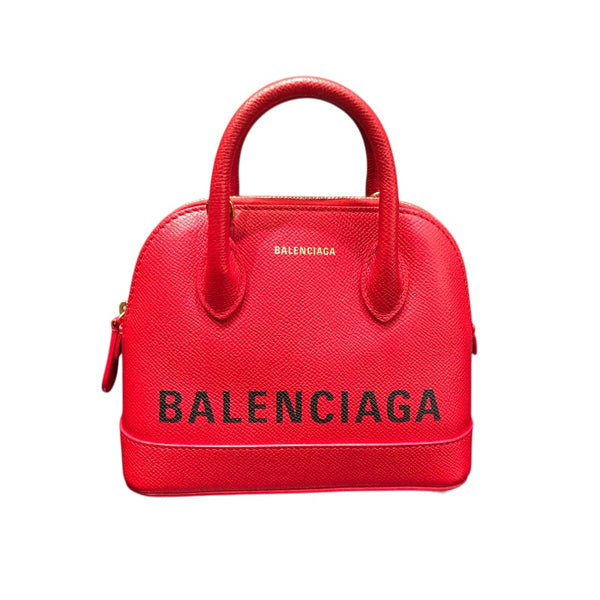 バレンシアガ BALENCIAGA ヴィルトップハンドルXXS 525050 レッド