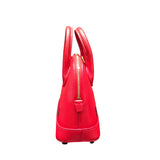 バレンシアガ BALENCIAGA ヴィルトップハンドルXXS 525050 レッド レザー レディース ハンドバッグ
