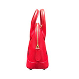 バレンシアガ BALENCIAGA ヴィルトップハンドルXXS 525050 レッド レザー レディース ハンドバッグ