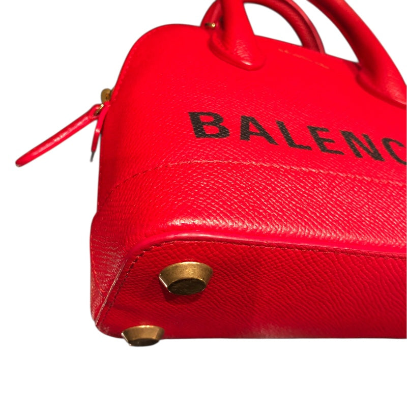 バレンシアガ BALENCIAGA ヴィルトップハンドルXXS 525050 レッド