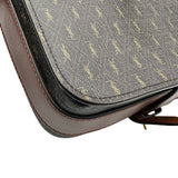 サンローラン SAINT LAURENT ル モノグラム ミディアム サッチェル 668582 ブラウン コーティングキャンバス レディース ショルダーバッグ