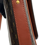 サンローラン SAINT LAURENT ル モノグラム ミディアム サッチェル 668582 ブラウン コーティングキャンバス レディース ショルダーバッグ