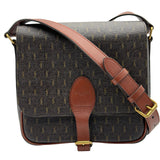 サンローラン SAINT LAURENT ル モノグラム ミディアム サッチェル 668582 ブラウン コーティングキャンバス レディース ショルダーバッグ