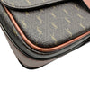 サンローラン SAINT LAURENT ル モノグラム ミディアム サッチェル 668582 ブラウン コーティングキャンバス レディース ショルダーバッグ