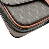 サンローラン SAINT LAURENT ル モノグラム ミディアム サッチェル 668582 ブラウン コーティングキャンバス レディース ショルダーバッグ