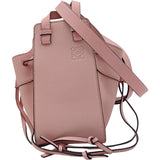 ロエベ LOEWE ハンモック ドローストリング ミニ ピンク カーフ レディース ショルダーバッグ