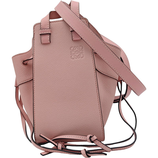 ロエベ LOEWE ショルダーバッグ ハンモック レザー ピンク レディース 送料無料【中古】 90172k LOEWE - ロエベ LOEWE ショルダーバッグ ハンモック レザー ピンク