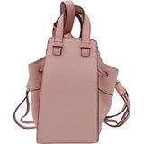 ロエベ LOEWE ハンモック ドローストリング ミニ ピンク カーフ レディース ショルダーバッグ