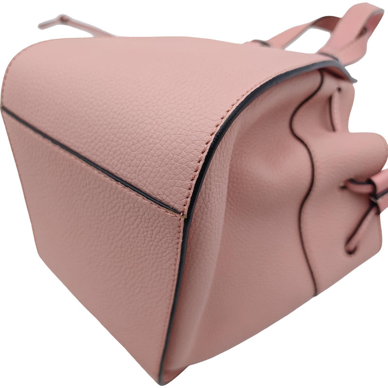 ロエベ  ハンモック　ピンク ロエベ LOEWE ハンモック ドローストリング ミニ ピンク カーフ