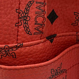 エム・シー・エム MCM スタークミディアム バックパック レッド ヴィセトスキャンバス レディース リュック デイパック