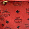 エム・シー・エム MCM スタークミディアム バックパック レッド ヴィセトスキャンバス レディース リュック デイパック