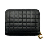 セリーヌ CELINE Cチャームコインケース ブラック レザー レディース コインケース
