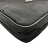 プラダ PRADA ナイロンショルダーバッグ ブラック シルバー金具 ナイロン/レザー メンズ ショルダーバッグ