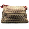 フェンディ FENDI ズッカマンマバケットバッグ 8BR001 ブラウン　 ナイロン ナイロン/ジャガード レディース ショルダーバッグ