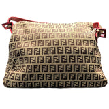 フェンディ FENDI ズッカマンマバケットバッグ 8BR001 ブラウン　 ナイロン ナイロン/ジャガード レディース ショルダーバッグ
