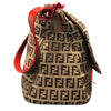 フェンディ FENDI ズッカマンマバケットバッグ 8BR001 ブラウン　 ナイロン ナイロン/ジャガード レディース ショルダーバッグ