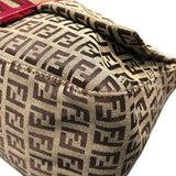 フェンディ FENDI ズッカマンマバケットバッグ 8BR001 ブラウン　 ナイロン ナイロン/ジャガード レディース ショルダーバッグ