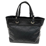 シャネル CHANEL パリビアリッツトートMM A34209 コーティングキャンバス レディース トートバッグ
