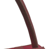エルメス HERMES ガーデンファイルPM □J刻印 ルージュ トワル/レザー レディース ショルダーバッグ