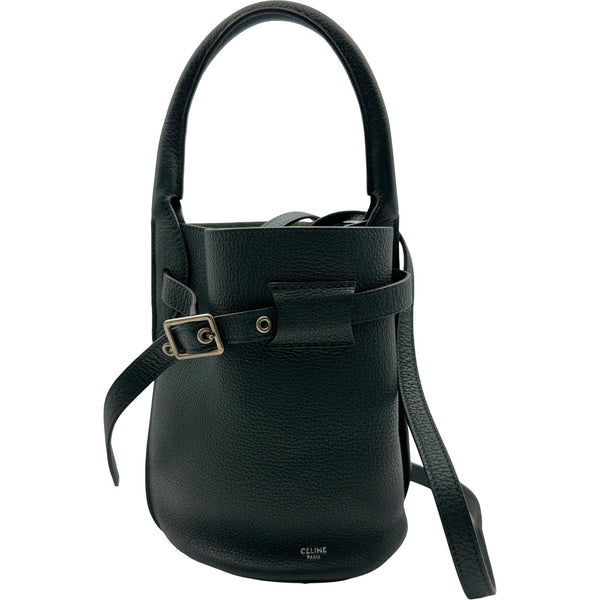 セリーヌ CELINE ビッグバッグバケット ナノ 187243 グリーン ドラムド