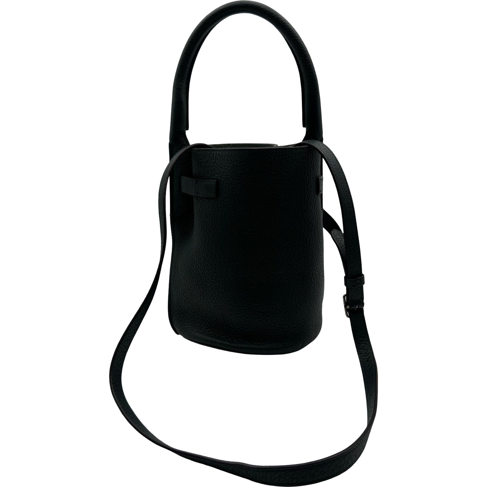 セリーヌ CELINE ビッグバッグバケット ナノ 187243 グリーン ドラムド