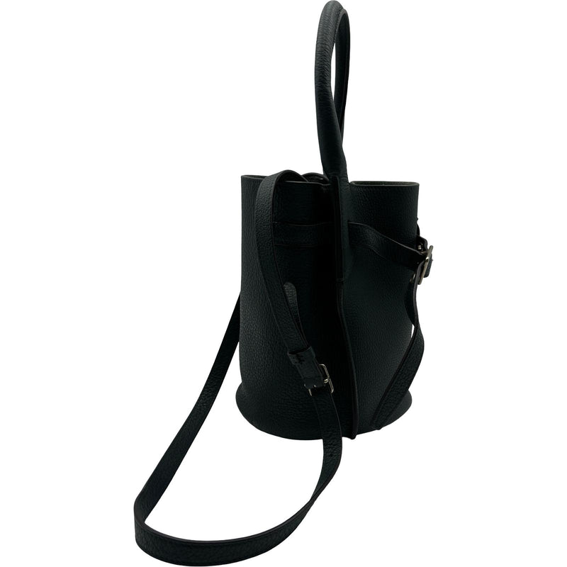 セリーヌ CELINE ビッグバッグバケット ナノ 187243 グリーン ドラムド