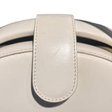 ロエベ LOEWE ラウンドハンドバッグ アイボリー レザー レディース ハンドバッグ