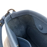 デルヴォー DELVAUX パントイ ライトブルー レザー レディース ショルダーバッグ