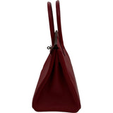 エルメス HERMES バーキン30 パーソナルオーダー C刻 ルージュカザック シルバー金具 シェーブル レディース ハンドバッグ