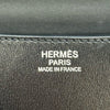 エルメス HERMES コンスタンス24 ミロワール W刻 ブラック シルバー金具 ボックスカーフ レディース ショルダーバッグ