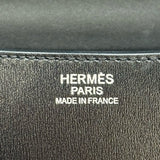 エルメス HERMES コンスタンス24 ミロワール W刻 ブラック シルバー金具 ボックスカーフ レディース ショルダーバッグ