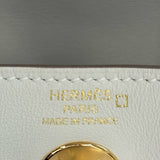 エルメス HERMES リンディミニ タッチ W刻 グリペール・べトン ゴールド金具 スイフト・アリゲーターマット レディース ショルダーバッグ